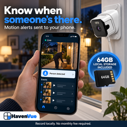 HavenVue 2K Window Camera