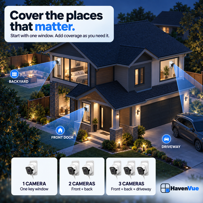 HavenVue 2K Window Camera