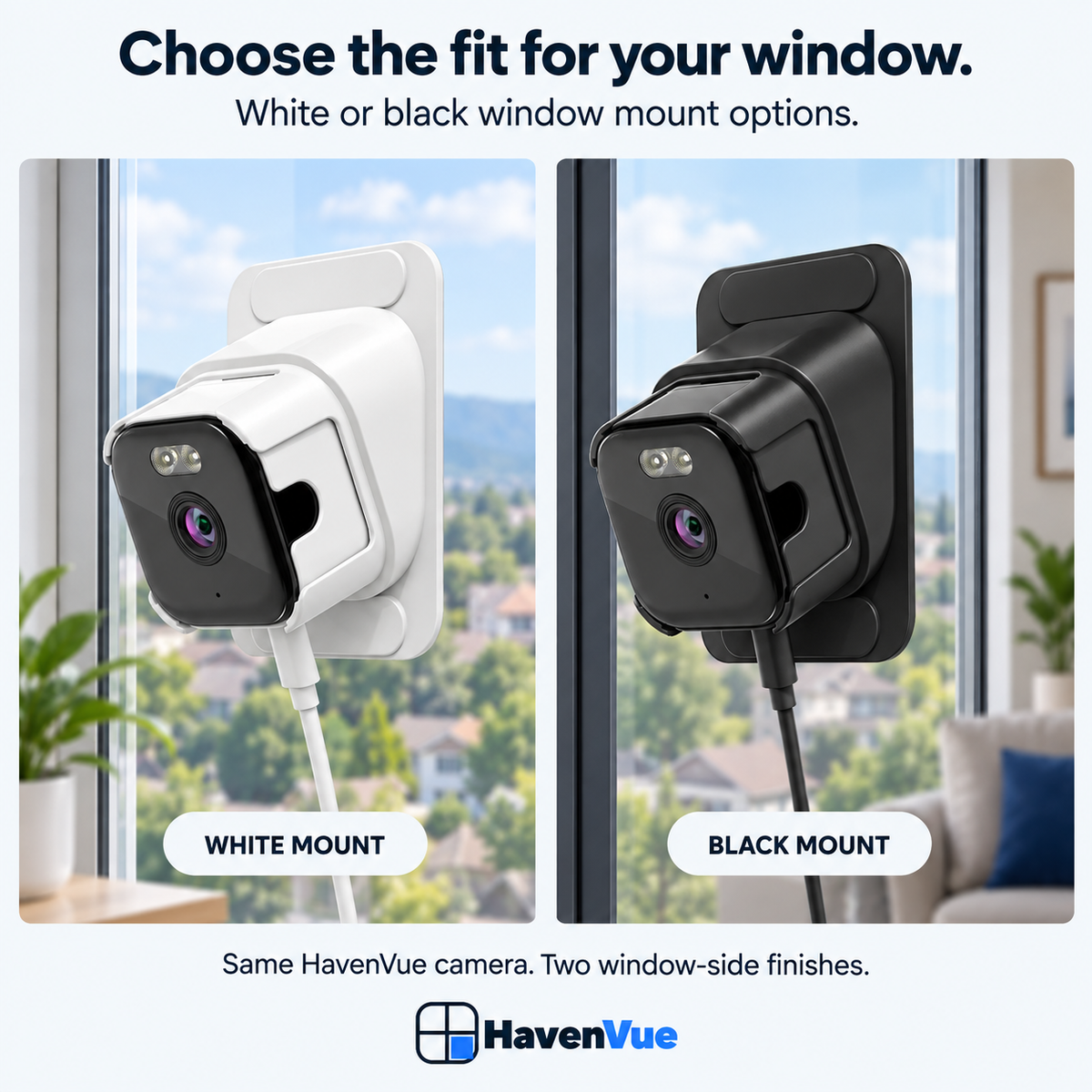 HavenVue 2K Window Camera